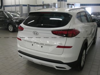 6 799 р. Юбка заднего бампера АВТОКРАТ Hyundai Tucson TL рестайлинг (2018-2021) (Неокрашенная)  с доставкой в г. Керчь. Увеличить фотографию 3