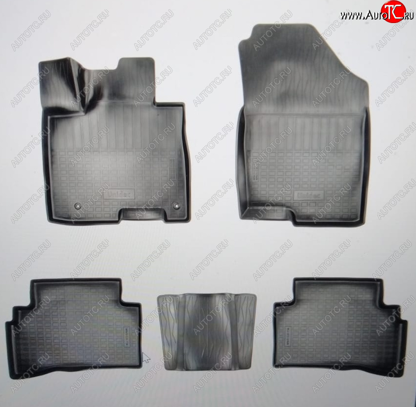 2 559 р. Коврики салона (евро, короткая база) Norplast Unidec  Hyundai Tucson  NX4 (2020-2022) (цвет: черный)  с доставкой в г. Керчь