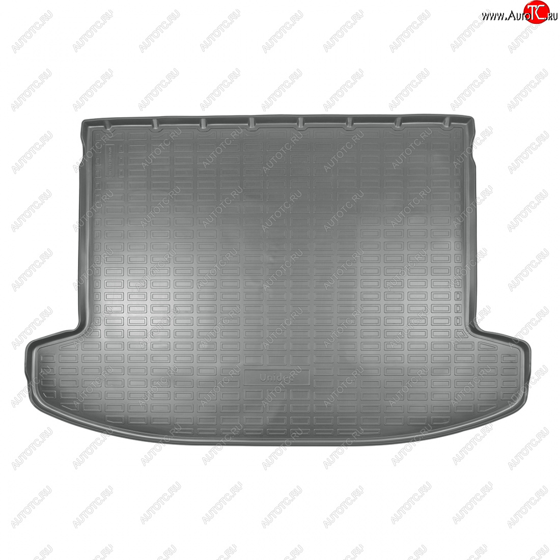 2 199 р. Коврик багажника Unidec (евро короткая база)  Hyundai Tucson  NX4 (2020-2022) (Серый)  с доставкой в г. Керчь