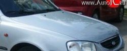 Капот Стандартный Hyundai Accent 2 LC седан дорестайлинг (ТагАЗ) (1999-2012) (Окрашенный)