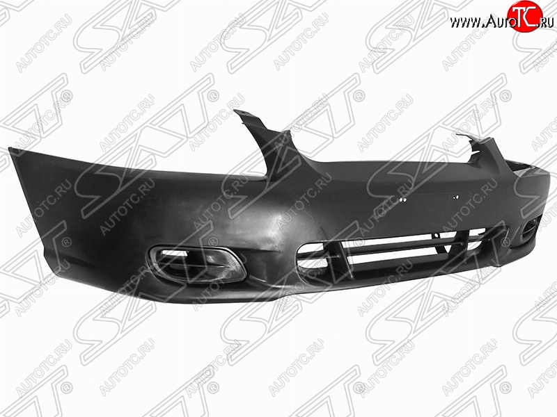 3 699 р. Передний бампер SAT  Hyundai Accent  седан ТагАЗ (2001-2012) (Неокрашенный)  с доставкой в г. Керчь