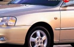 Переднее левое крыло Стандартное Hyundai Accent 2 LC седан дорестайлинг (ТагАЗ) (1999-2012) (Окрашенное)