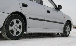 4 099 р. Пороги накладки Style Hyundai Accent 2 LC седан дорестайлинг (ТагАЗ) (1999-2012) (Неокрашенные)  с доставкой в г. Керчь. Увеличить фотографию 4