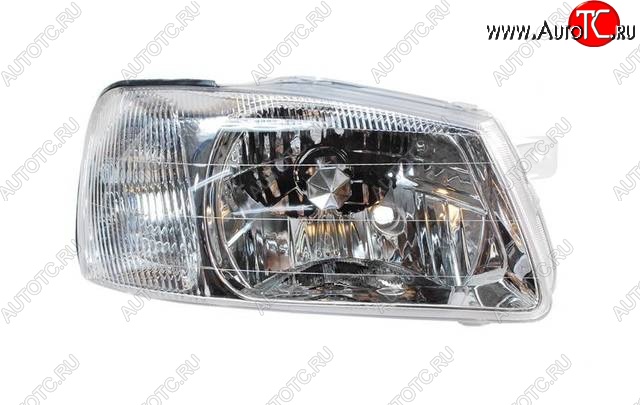 6 599 р. Правая фара DEPO Hyundai Accent 2 LC седан дорестайлинг (ТагАЗ) (1999-2012)  с доставкой в г. Керчь