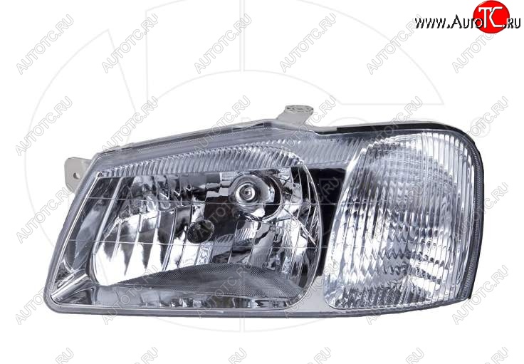 4 099 р. Левая фара передняя NSP (под электрокорректор) Hyundai Accent 2 LC седан дорестайлинг (ТагАЗ) (1999-2012)  с доставкой в г. Керчь
