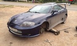 9 649 р. Передний бампер Aston Hyundai Coupe (2002-2008) (Неокрашенный)  с доставкой в г. Керчь. Увеличить фотографию 5