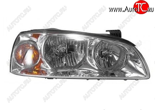 1 849 р. Фара (мех. корректор, хром, правая) Hyundai Elantra XD седан дорестайлинг (2000-2003)  с доставкой в г. Керчь