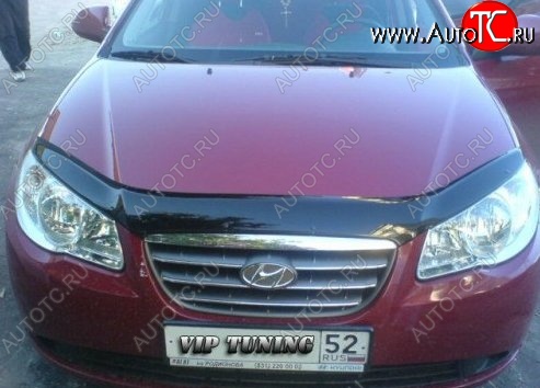 999 р. Дефлектор капота Russtal Hyundai Elantra HD (2006-2011)  с доставкой в г. Керчь