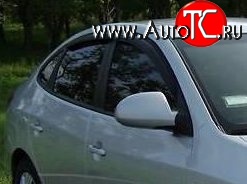 999 р. Комплект дефлекторов окон (ветровиков) 4 шт. (седан) Russtal Hyundai Elantra HD (2006-2011)  с доставкой в г. Керчь