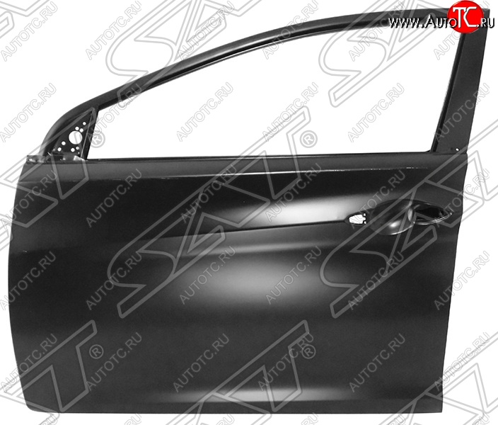 8 499 р. Левая дверь передняя SAT  Hyundai Elantra  MD (2010-2013) дорестайлинг (Неокрашенная)  с доставкой в г. Керчь