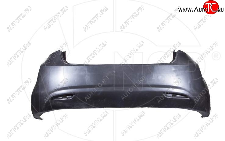 2 599 р. Бампер задний NSP Hyundai Elantra MD дорестайлинг (2010-2013) (Неокрашенный)  с доставкой в г. Керчь