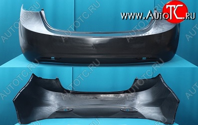 3 599 р. Задний бампер Standart Hyundai Elantra MD дорестайлинг (2010-2013) (Неокрашенный)  с доставкой в г. Керчь