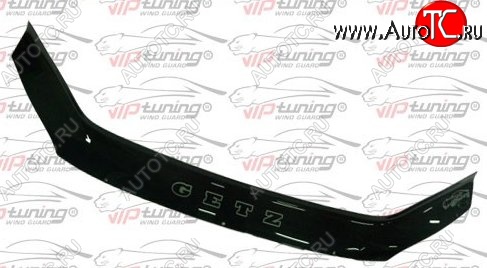 999 р. Дефлектор капота Russtal Hyundai Getz TB хэтчбэк 5 дв. дорестайлинг (2002-2005)  с доставкой в г. Керчь