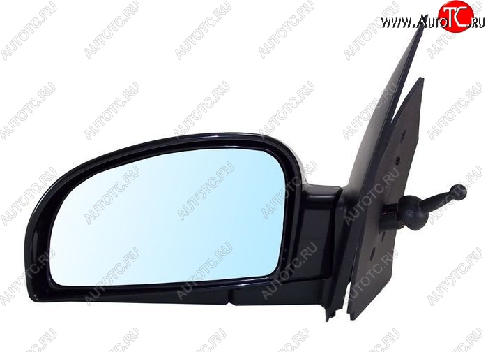 3 599 р. Боковое левое зеркало заднего вида SAT (механическое) Hyundai Getz TB хэтчбэк 5 дв. дорестайлинг (2002-2005) (Неокрашенное)  с доставкой в г. Керчь