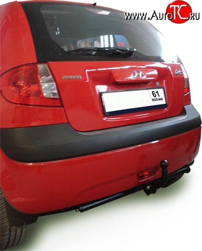 9 649 р. Фаркоп NovLine Hyundai Getz TB хэтчбэк 5 дв. рестайлинг (2005-2010)  с доставкой в г. Керчь