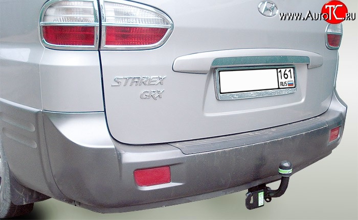 7 999 р. Фаркоп (2WD) Лидер Плюс Hyundai Starex/H1 A1 дорестайлинг (1997-2004) (Без электропакета)  с доставкой в г. Керчь