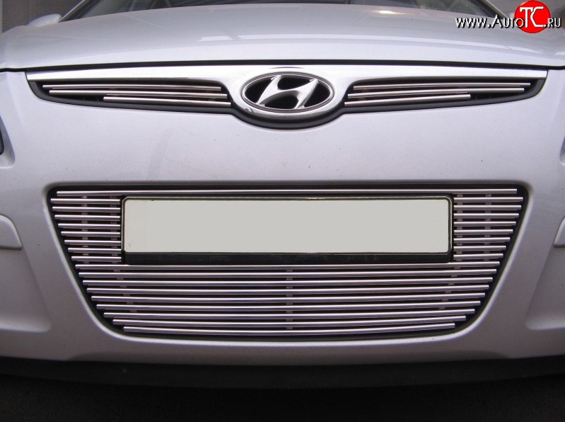 5 599 р. Декоративная вставка воздухозаборника Berkut Hyundai I30 FD хэтчбек дорестайлинг (2007-2010)  с доставкой в г. Керчь