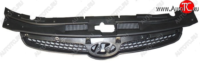 1 439 р. Решётка радиатора SAT  Hyundai I30  FD (2007-2010) универсал дорестайлинг, хэтчбек дорестайлинг (Неокрашенная)  с доставкой в г. Керчь