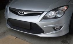 1 469 р. Сетка на бампер Russtal (черная) Hyundai I30 FD хэтчбэк 5 дв. рестайлинг (2010-2012)  с доставкой в г. Керчь. Увеличить фотографию 6