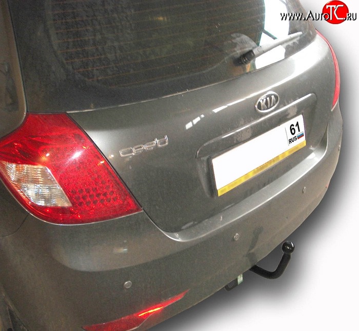 56 999 р. Фаркоп Лидер Плюс KIA Ceed 1 ED дорестайлинг, хэтчбэк 5 дв. (2006-2010) (Без электропакета)  с доставкой в г. Керчь