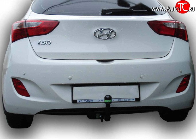 3 079 р. Фаркоп NovLine Hyundai I30 2 GD дорестайлинг, хэтчбэк 5 дв. (2011-2015)  с доставкой в г. Керчь