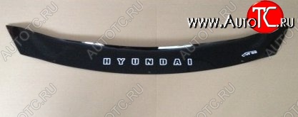 999 р. Дефлектор капота Russtal (короткий) Hyundai I40 1 VF дорестайлинг седан (2011-2015)  с доставкой в г. Керчь