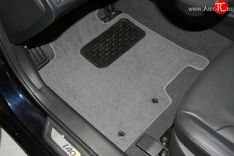 2 384 р. Коврик в салони Element 5 шт. (текстиль) Hyundai I40 1 VF рестайлинг седан (2015-2019)  с доставкой в г. Керчь