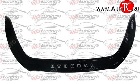 999 р. Дефлектор капота Russtal Hyundai IX35 LM дорестайлинг (2009-2013)  с доставкой в г. Керчь