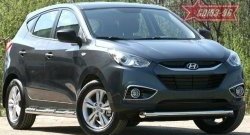 12 914 р. Защита переднего бампера одинарная Souz-96 (d76) Hyundai IX35 LM рестайлинг (2013-2018)  с доставкой в г. Керчь. Увеличить фотографию 2