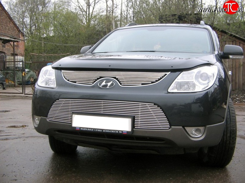7 199 р. Декоративная вставка воздухозаборника Berkut Hyundai IX55 EN (2006-2013)  с доставкой в г. Керчь
