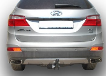 Фаркоп Лидер Плюс (до 1300 кг) Hyundai Santa Fe  DM (2012-2019) дорестайлинг, рестайлинг
