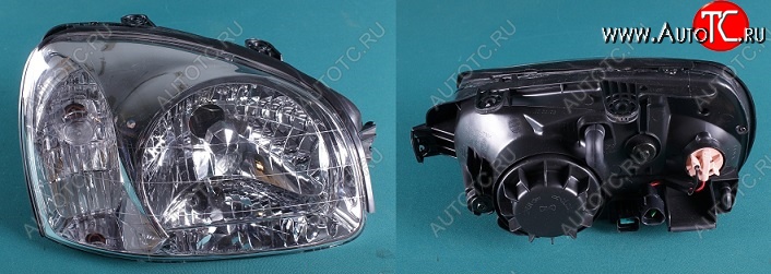 3 149 р. Фара BRIGHTROAD (без корректора, правая) Hyundai Santa Fe SM (2000-2012)  с доставкой в г. Керчь