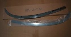 3 149 р. Накладка на нижнюю часть заднего стекла СТ Hyundai Santa Fe DM дорестайлинг (2012-2016)  с доставкой в г. Керчь. Увеличить фотографию 2
