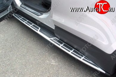 17 149 р. Пороги CT v2 Hyundai Santa Fe DM дорестайлинг (2012-2016)  с доставкой в г. Керчь