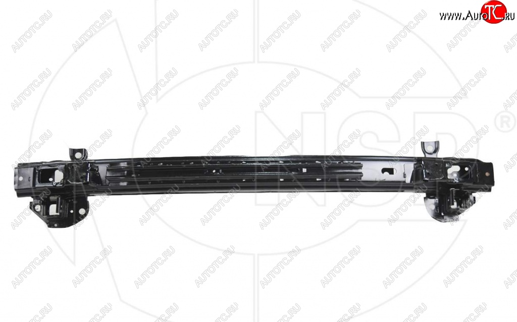 5 449 р. Усилитель бампера переднего NSP Hyundai Santa Fe CM дорестайлинг (2006-2009)  с доставкой в г. Керчь