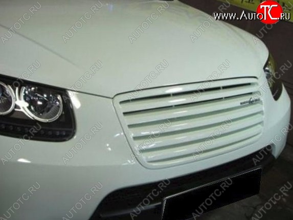 7 249 р. Решётка радиатора CT Hyundai Santa Fe CM рестайлинг (2009-2012) (Неокрашенная)  с доставкой в г. Керчь