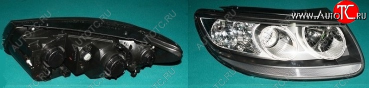 4 499 р. Фара BRIGHTROAD (без корректора, правая) Hyundai Santa Fe CM дорестайлинг (2006-2009)  с доставкой в г. Керчь