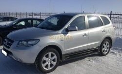 17 799 р. Пороги OEM Style Hyundai Santa Fe CM рестайлинг (2009-2012)  с доставкой в г. Керчь. Увеличить фотографию 2