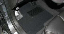 5 799 р. Коврики в салон Element 4 шт. (текстиль) Hyundai Santa Fe CM рестайлинг (2009-2012)  с доставкой в г. Керчь. Увеличить фотографию 4