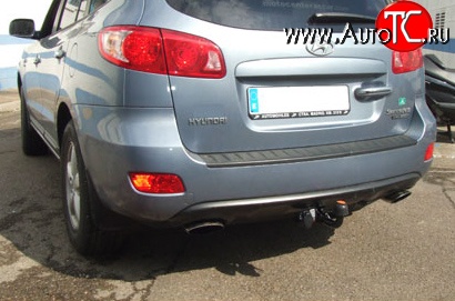 8 729 р. Фаркоп NovLine Hyundai Santa Fe CM рестайлинг (2009-2012)  с доставкой в г. Керчь