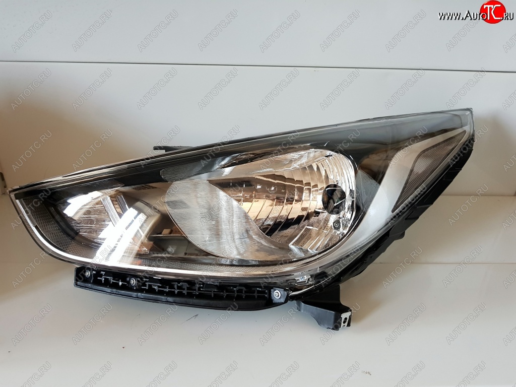 4 749 р. Фара BRIGHTROAD (с корректором, левая) Hyundai Solaris HCR седан дорестайлинг (2017-2020)  с доставкой в г. Керчь