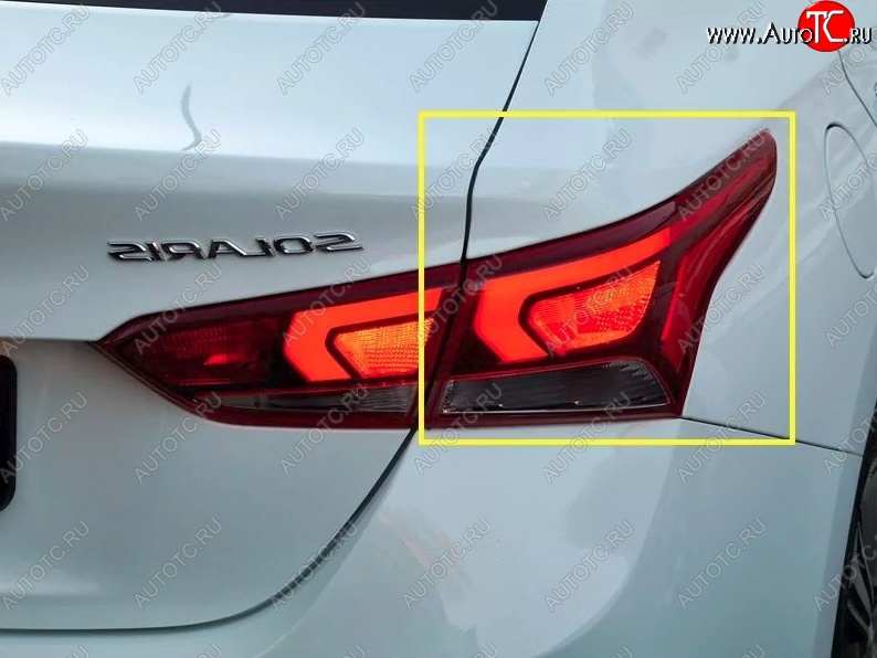 26 999 р. Фара задняя правая Стандартная (светодиодная) Hyundai Solaris HCR седан дорестайлинг (2017-2020)  с доставкой в г. Керчь