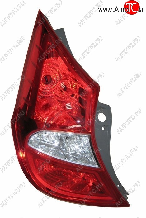 4 699 р. Левый фонарь SAT  Hyundai Solaris  RBr (2010-2017) хэтчбэк дорестайлинг, хэтчбэк рестайлинг  с доставкой в г. Керчь
