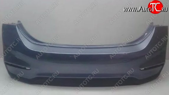 18 399 р. Задний бампер Стандартный Hyundai Solaris HCR седан дорестайлинг (2017-2020) (Неокрашенный)  с доставкой в г. Керчь