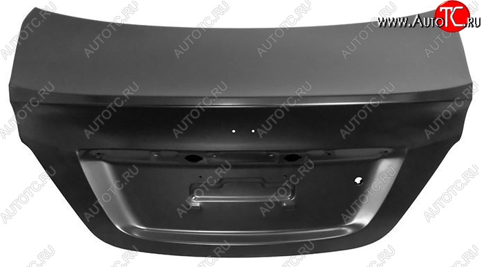 12 649 р. Крышка багажника SAT  Hyundai Solaris  RBr (2010-2017) седан дорестайлинг, седан рестайлинг (Неокрашенная)  с доставкой в г. Керчь