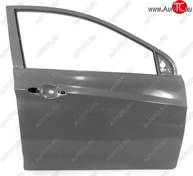 13 549 р. Правая дверь передняя SAT  Hyundai Solaris  RBr (2010-2017) хэтчбэк дорестайлинг, хэтчбэк рестайлинг (Неокрашенная)  с доставкой в г. Керчь