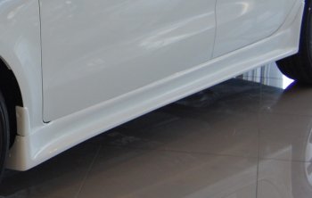 11 699 р. Пороги накладки LitCompany KIA Rio 3 QB хэтчбек 5 дв. рестайлинг (2015-2017) (Неокрашенные)  с доставкой в г. Керчь. Увеличить фотографию 2