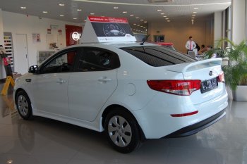 11 699 р. Пороги накладки LitCompany KIA Rio 3 QB хэтчбек 5 дв. рестайлинг (2015-2017) (Неокрашенные)  с доставкой в г. Керчь. Увеличить фотографию 4