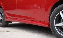 4 749 р. Пороги накладки Sport v2 KIA Rio 3 QB хэтчбек 5 дв. рестайлинг (2015-2017) (Неокрашенные)  с доставкой в г. Керчь. Увеличить фотографию 3