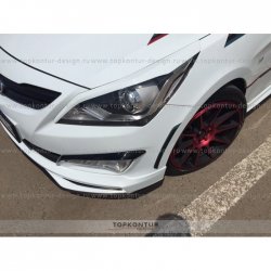 1 499 р. Реснички на фары Zeus Hyundai Solaris RBr седан дорестайлинг (2010-2014) (Неокрашенные)  с доставкой в г. Керчь. Увеличить фотографию 2